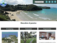 Tablet Screenshot of campingtroenzo.com